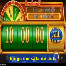 bingo em sala de aula